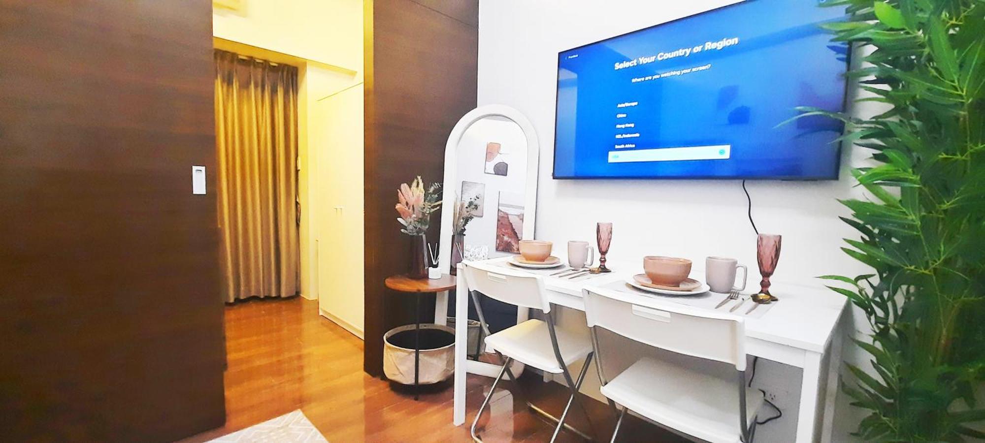 Stylish&Comfort Unit With Balcony In Air Makati Makati City Dış mekan fotoğraf