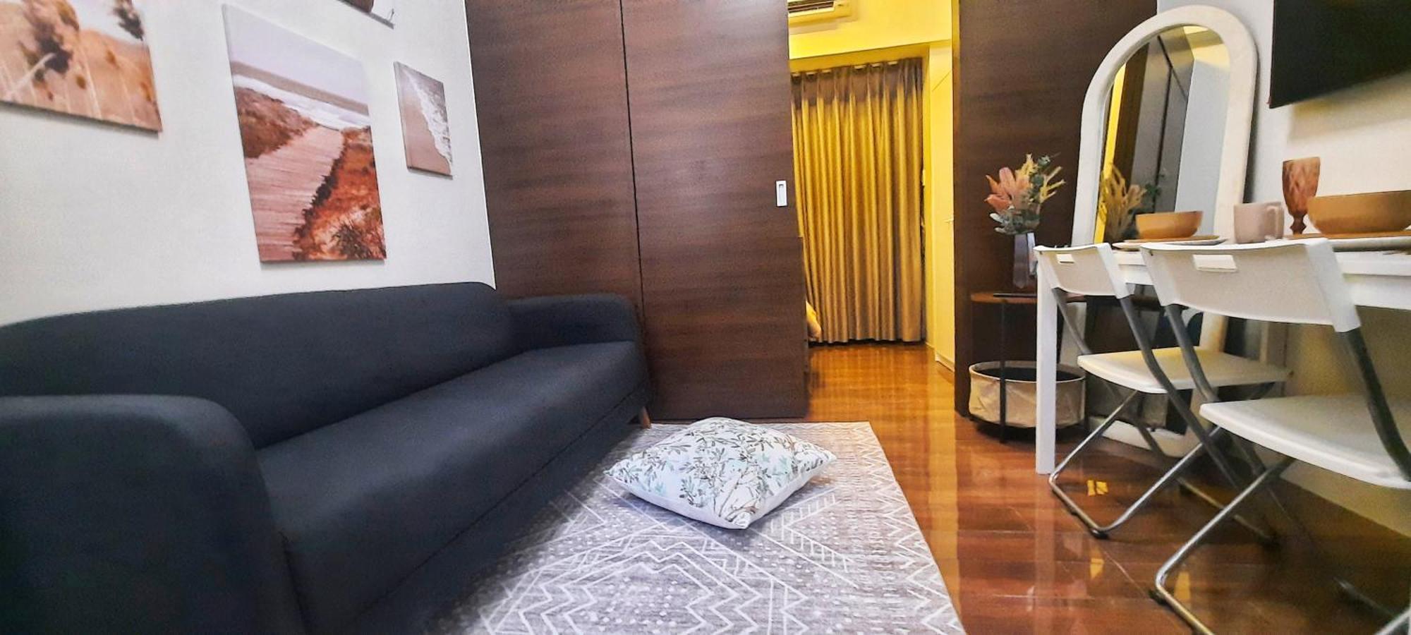 Stylish&Comfort Unit With Balcony In Air Makati Makati City Dış mekan fotoğraf