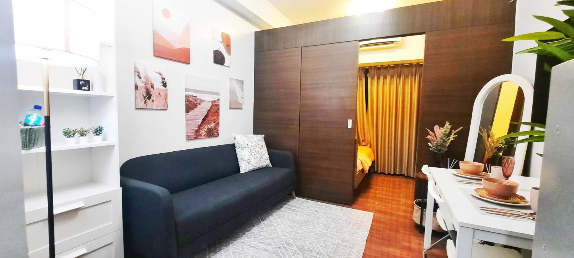 Stylish&Comfort Unit With Balcony In Air Makati Makati City Dış mekan fotoğraf
