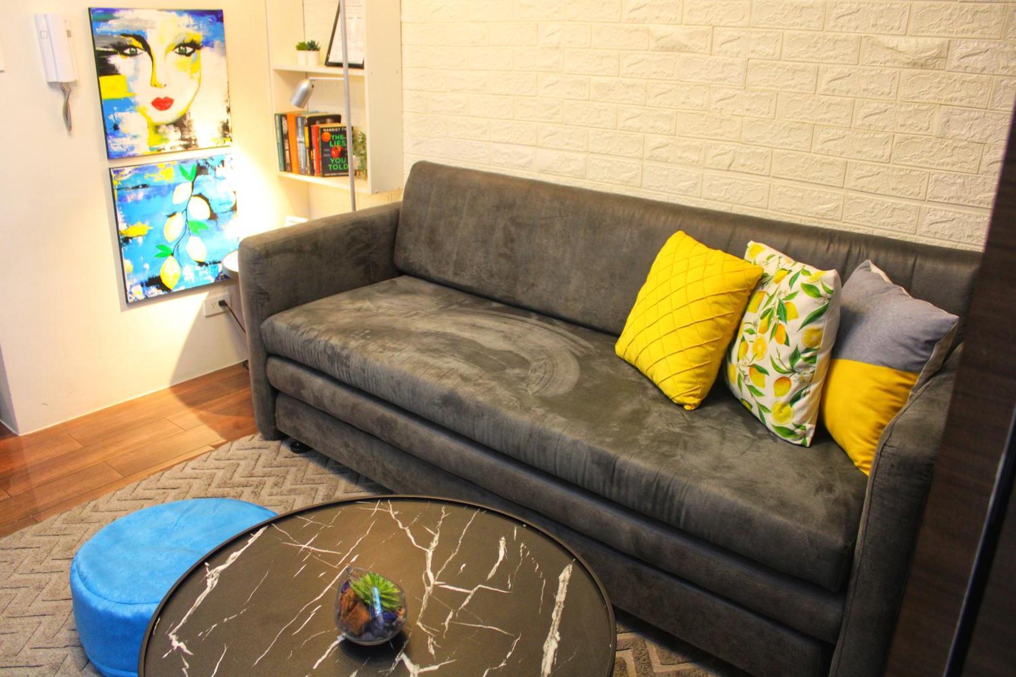 Stylish&Comfort Unit With Balcony In Air Makati Makati City Dış mekan fotoğraf
